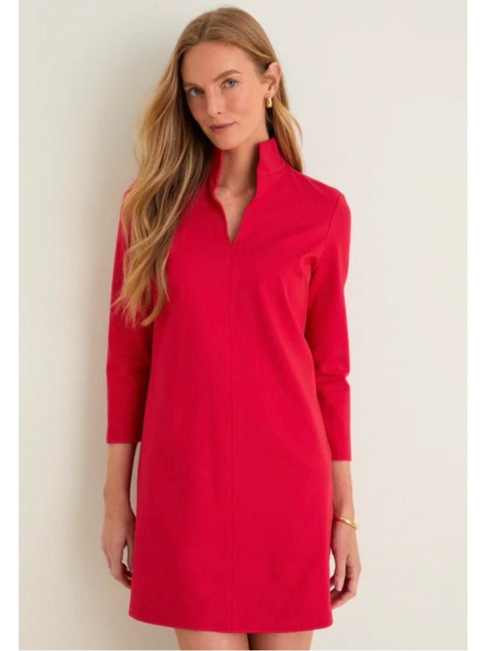 Tuckernuck Red Ponte Clifton Dress XL New
